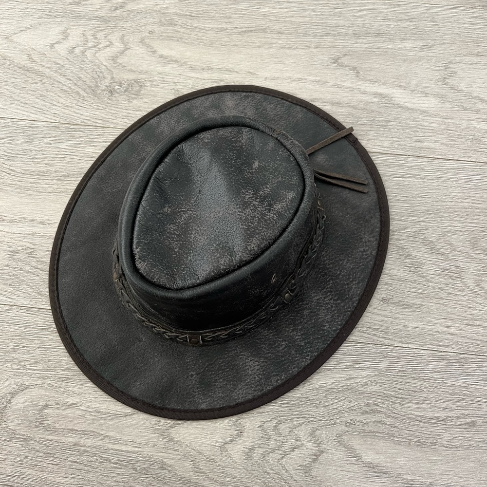 Conner Kangaroo Crossing Buffalo Hide Hat - image 4